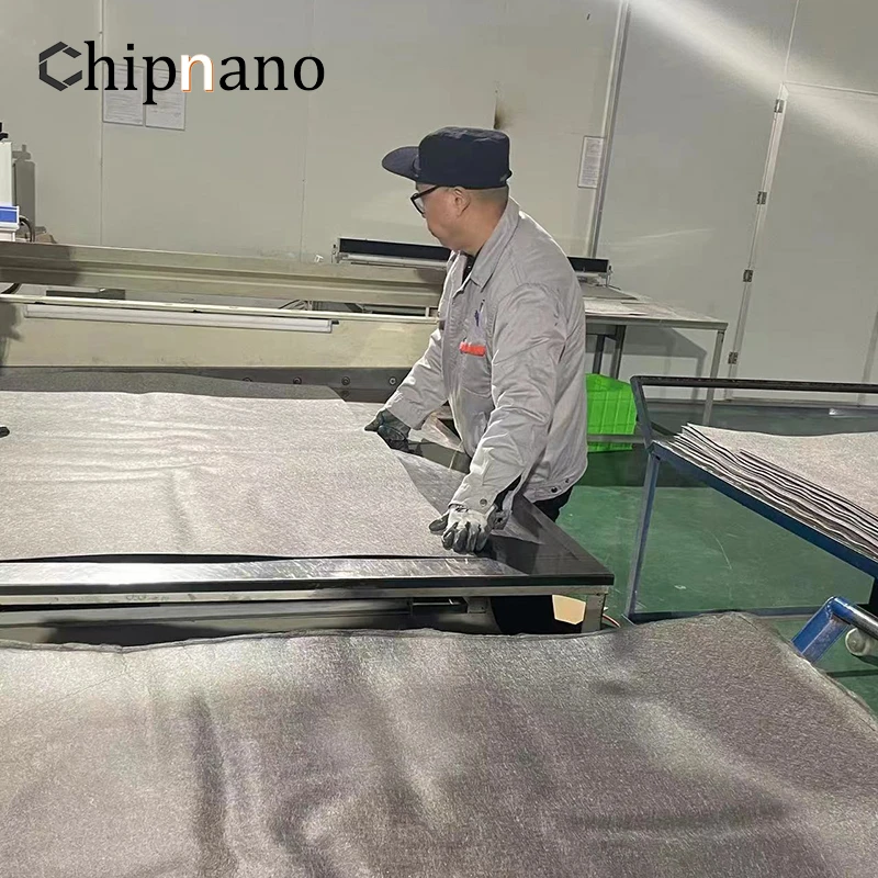 SS fiber felt production SS fiber felt production