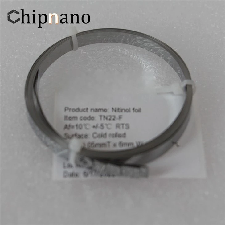 Nitinol Foil